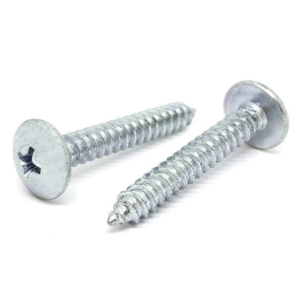 #6x1/2" Phillips Truss Head Type AB Self Tapping Sheet Metal Screws Zinc
