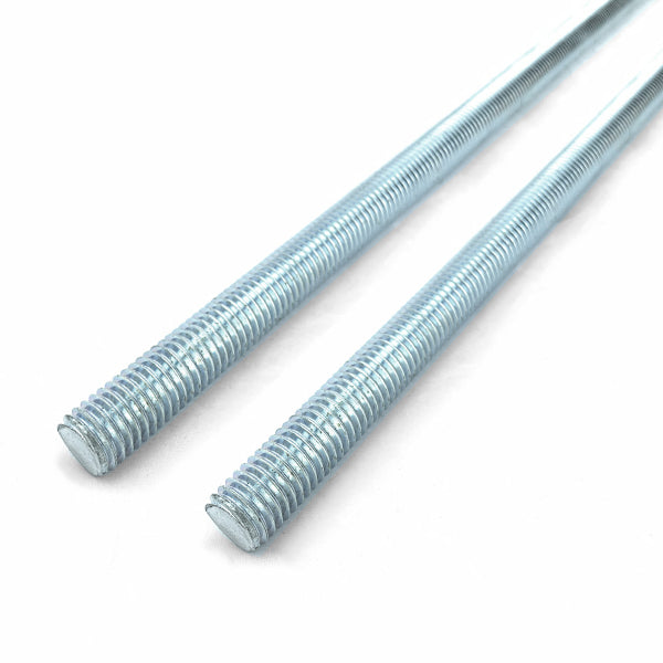 1/4-20x3' ft  Fully Threaded Rod Grade A Zinc Clear