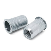 5/16-18 L (.150-.312)  Aluminum Small Flange Knurled Body Rivet Nut