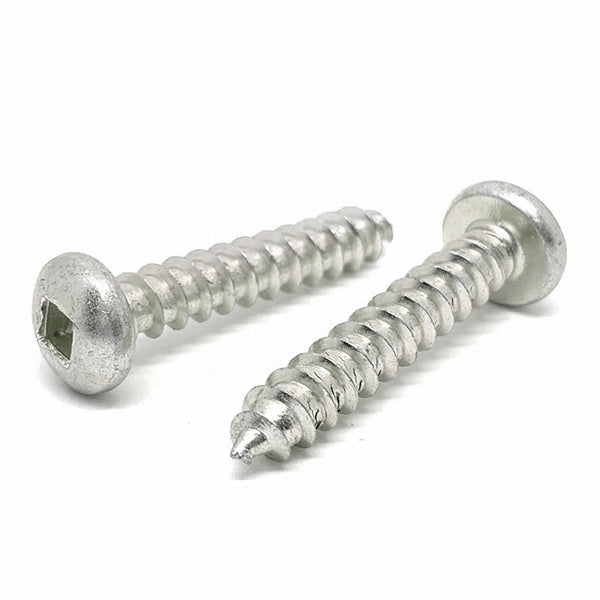 #8x1-1/4" Stainless Steel Square Pan Head Type A Self Tapping Screws