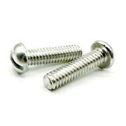 #10-32x1/2" Aluminum Slotted Round Head Machine Screw