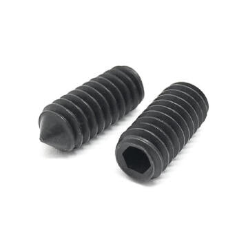 5/8-11x5/8" Alloy Cone Point Allen Socket Set Screw Black Oxide
