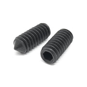 1/4-20x5/16" Alloy Cone Point Allen Socket Set Screw Black Oxide