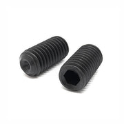 M10-1.5x60 Class 45H Cup Point Allen Socket Set Screws Black Oxide