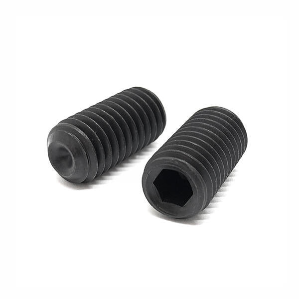 #8-32x1/2" Alloy Cup Point Allen Socket Set Screw Black Oxide