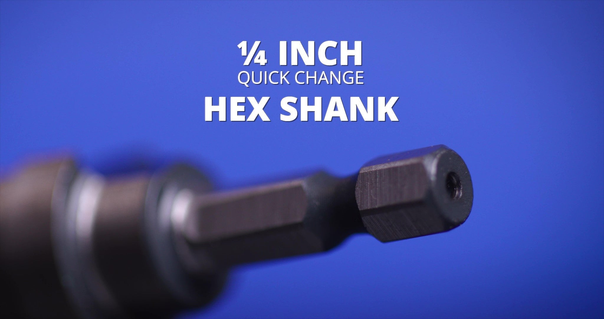 #1 HSS Black & Gold Quick Change Hex Shank Step Drill Bit (1/8"- 1/2 by 1/32")