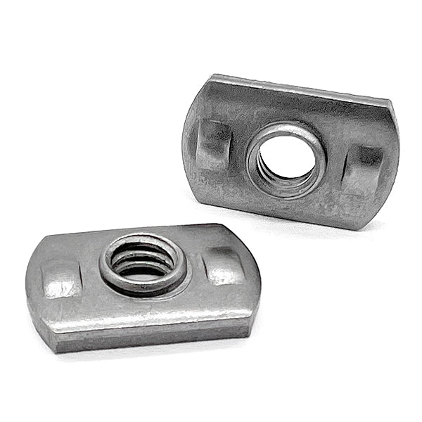 1/4"-20 Dual Rib Prong Spot Weld Nuts