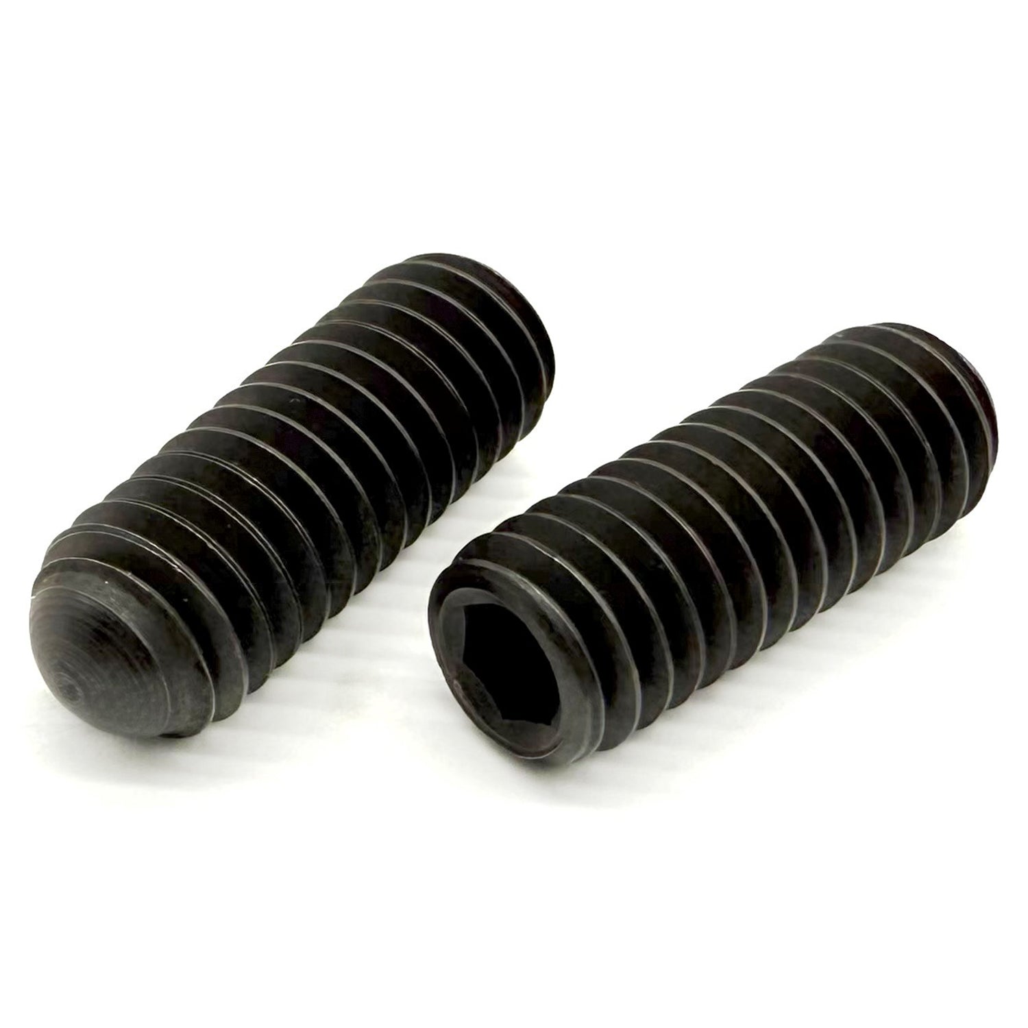 5/16"-18x3/8" Alloy Oval Point Allen Socket Set Screw Black Oxide
