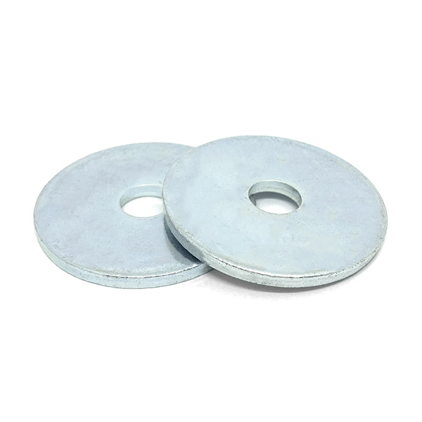 5/16"x1-1/4 Low Carbon 1/8" Extra Thick Fender Washers Zinc