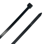 17.8" - 175LBS Nylon Cable Zip Ties UV Resistant Black