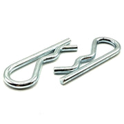 0.243" X 4" Bridge Pin Carbon Steel Zinc