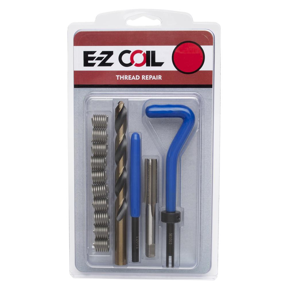 #8-36 Stainless Steel Threaded Coil Insert Standard Repair Kit with Inserts, Drill Bit, Tap, Install Tool, and Tang Remover