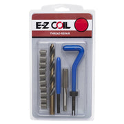 M6-1.0 Stainless Steel Threaded Coil Insert Standard Repair Kit with Inserts, Drill Bit, Tap, Install Tool, and Tang Remover