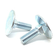 1/4-20x2"  Round Head Square Neck Elevator Bolts Zinc