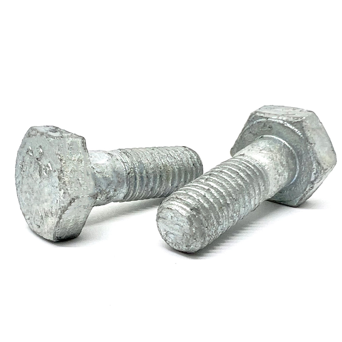 1/2-13x2-1/2" A325 Structural Hex Bolts Partial Thread Hot Dip Galvanized
