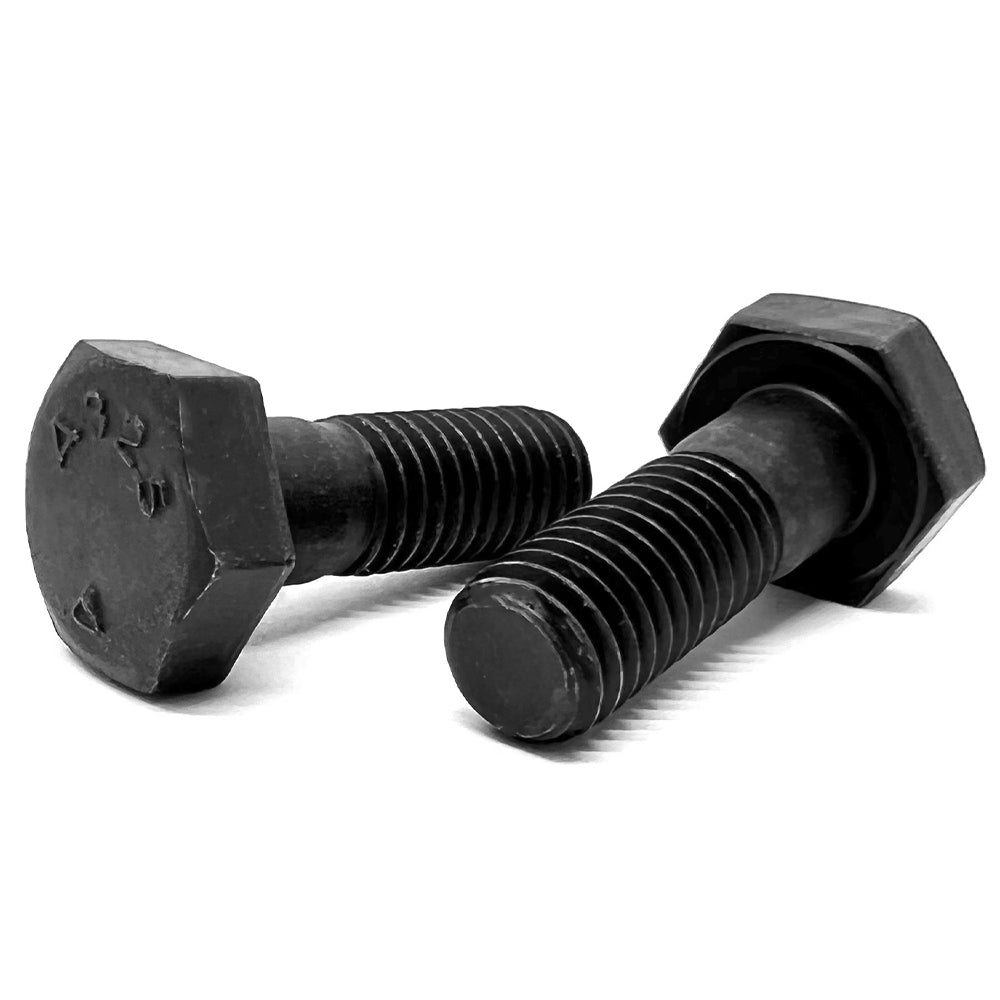 1-8x5-1/2" A325 Structural Hex Bolts Partial Thread Plain