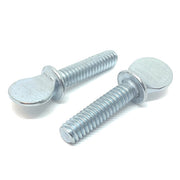 3/8-16x3/4" Spade Shoulder Type Thumb Screws Zinc