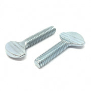 3/8-16x1" Spade Type Thumb Screws Zinc